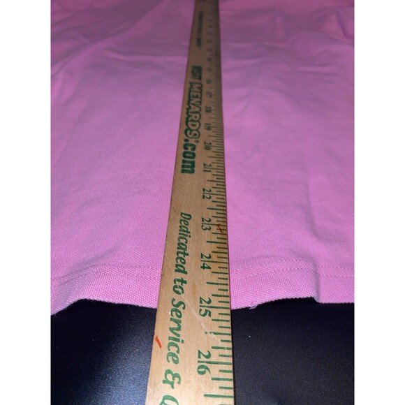 Abercrombie & Finch Mens/Women Pullover Polo T-Shirt Top Short Sleeve Sz M Pink - Picture 5 of 5